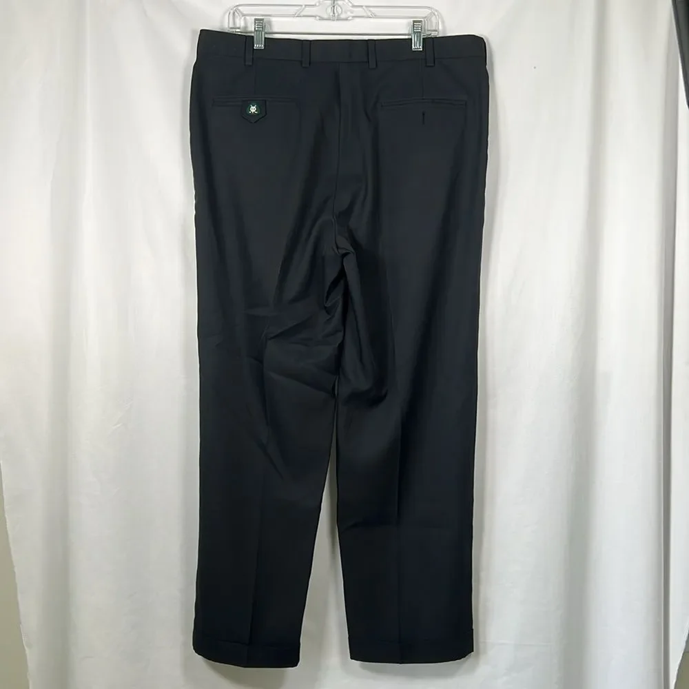 Brooks Brothers St. Andrew Links Golf Pants Navy Blue size 38x30